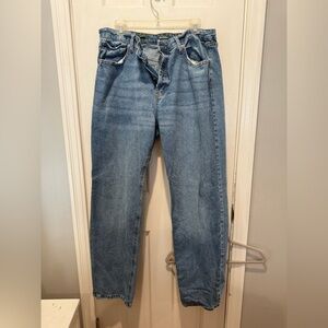 Wild Fable High rise straight jeans medium wash